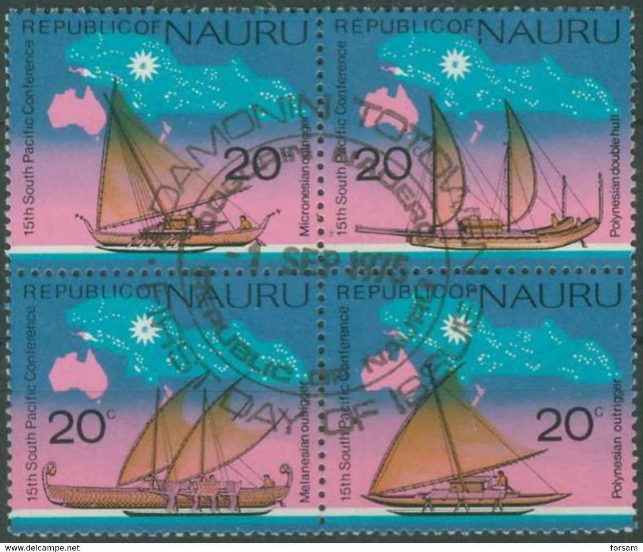 NAURU..1975..Michel # 121-124...used. - Nauru