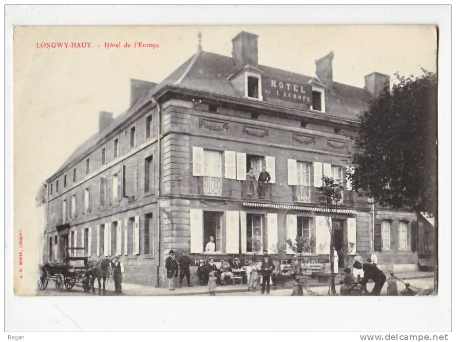 CPA-----54----LONGWY-HAUT-----HOTEL De L'EUROPE - Longwy