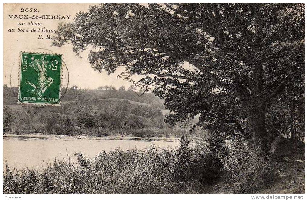 78 VAUX DE CERNAY Bords De L'Etang, Chène, Arbre, Ed EM 2073, 191? - Vaux De Cernay