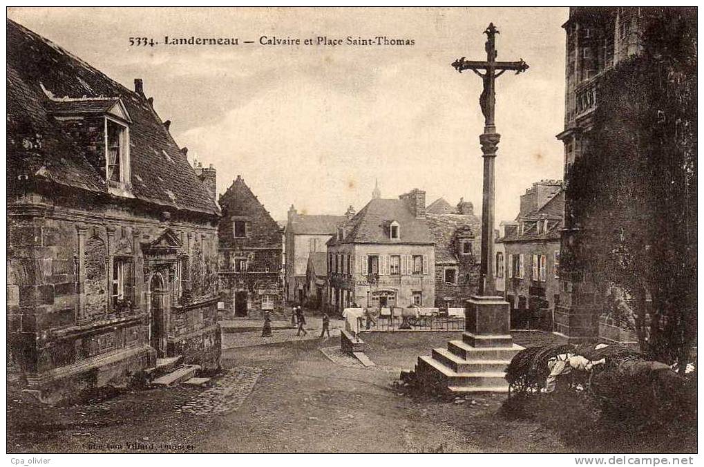 29 LANDERNEAU Place St Thomas, Calvaire, Ed Villard 5334, 191? - Landerneau