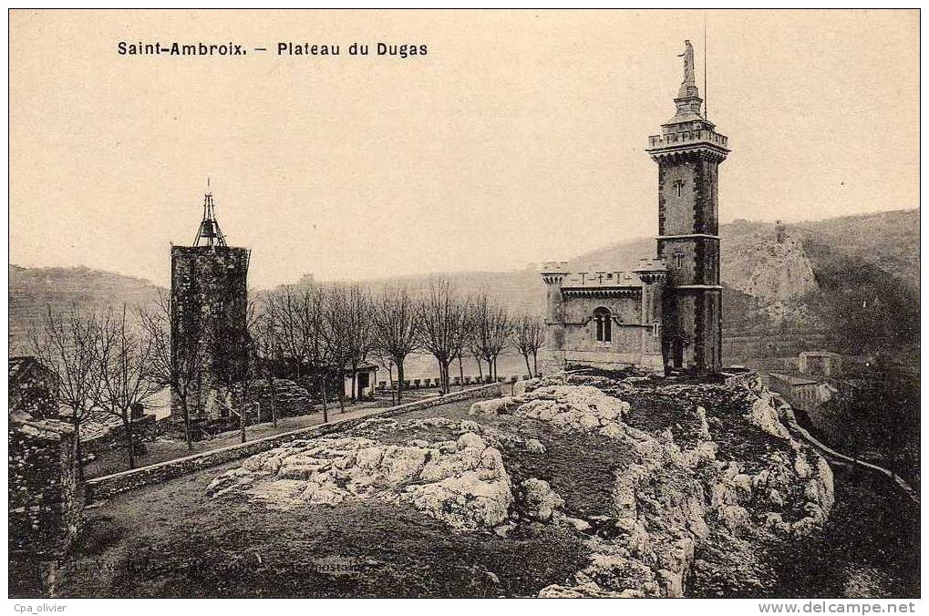 30 ST AMBROIX Plateau Du Dugas, Vierge, Ed Radon, 190? - Saint-Ambroix