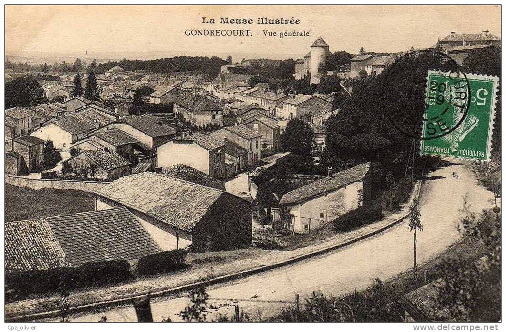 55 GONDRECOURT Vue Générale, Ed Maget, Meuse Illustrée, 1912 - Gondrecourt Le Chateau