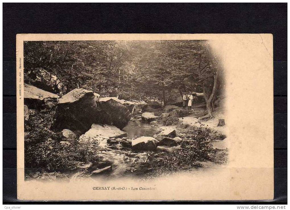 78 CERNAY LA VILLE Cascades, Animée, Ed Bourdier, Dos 1900 - Cernay-la-Ville