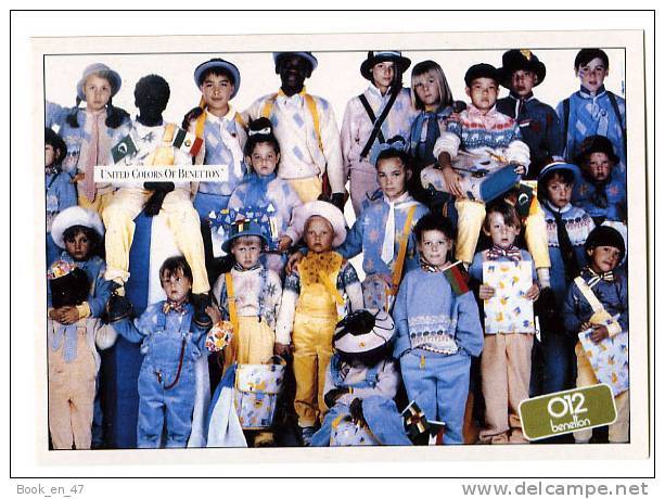 {49932} Publicité Benetton, United Colors Of Benetton Fiche Atlas , Mode  ; 1985 - Collezioni