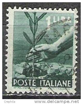 Italie - 1945 - Y&T 488 - Oblit. - Oblitérés