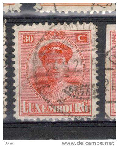 127 OB Y&T  LUXEMBOURG "grande Duchesse Marie -adelaide" - 1921-27 Charlotte De Face