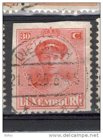 127 OB Y&T  LUXEMBOURG "grande Duchesse Marie -adelaide" - 1921-27 Charlotte Front Side