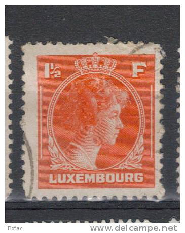 347  OB Y&T  LUXEMBOURG "grande Duchesse Charlotte" - 1926-39 Charlotte Rechtsprofil