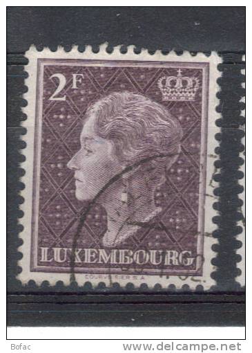 421 OB Y&T LUXEMBOURG "grande Duchesse Charlotte" - 1948-58 Charlotte Linksprofil