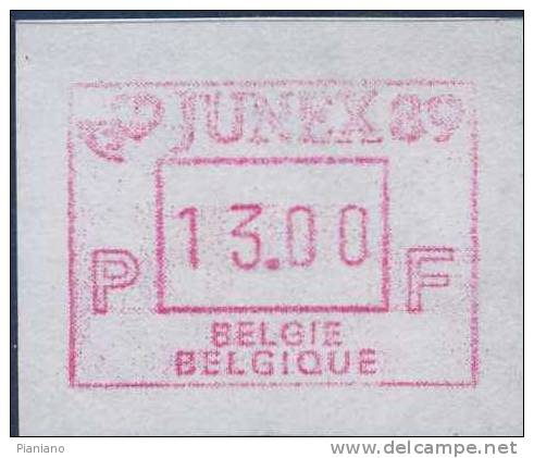 PIA - BEL - 1989 - Tps De Distributeurs : JUNEX  89 - (Yv 24) - 1980-1999