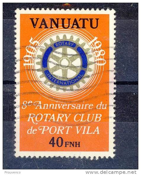 VANUATU N° 610  ROTARY  OB  Tb - Vanuatu (1980-...)