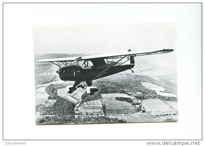 Cp Collection Histoire De L Aviation Piper J5 - 1939-1945: 2ème Guerre