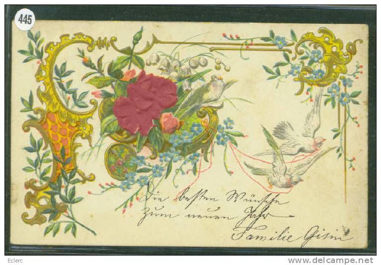 FLEURS  -  CARTE EN RELIEF -  TTB - Other & Unclassified