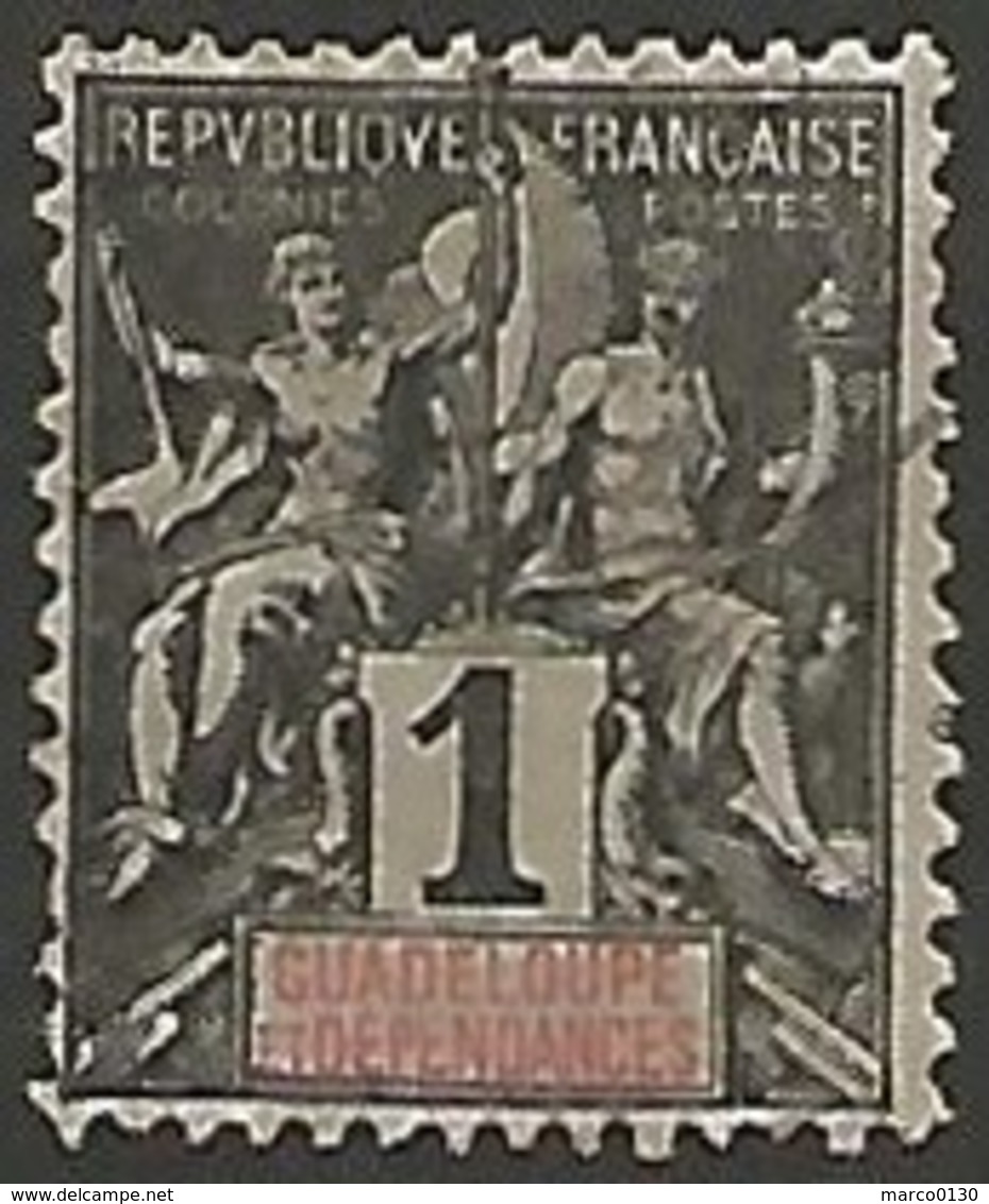 GUADELOUPE N° 27 OBLITERE - Used Stamps