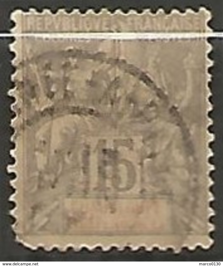 GUADELOUPE N° 42 OBLITERE - Used Stamps