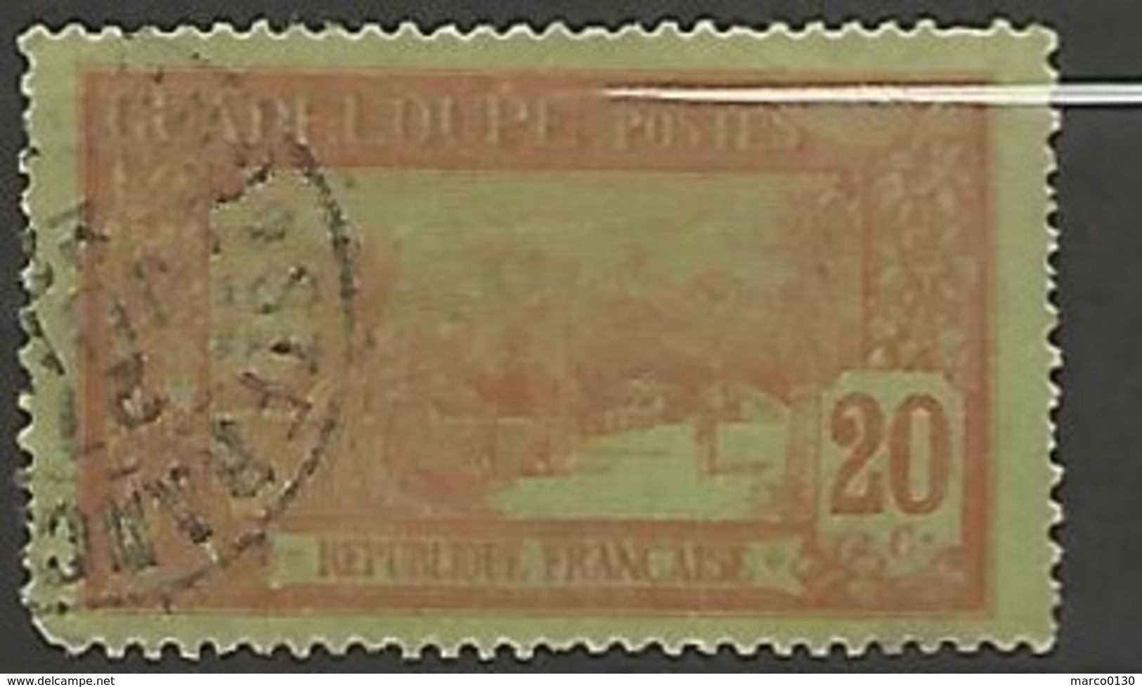 GUADELOUPE  N° 61 OBLITERE - Used Stamps