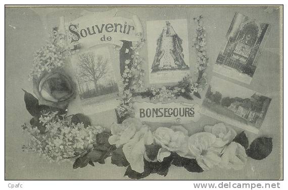 CPA MULTIVUES SOUVENIR DE BONSECOURS - Péruwelz