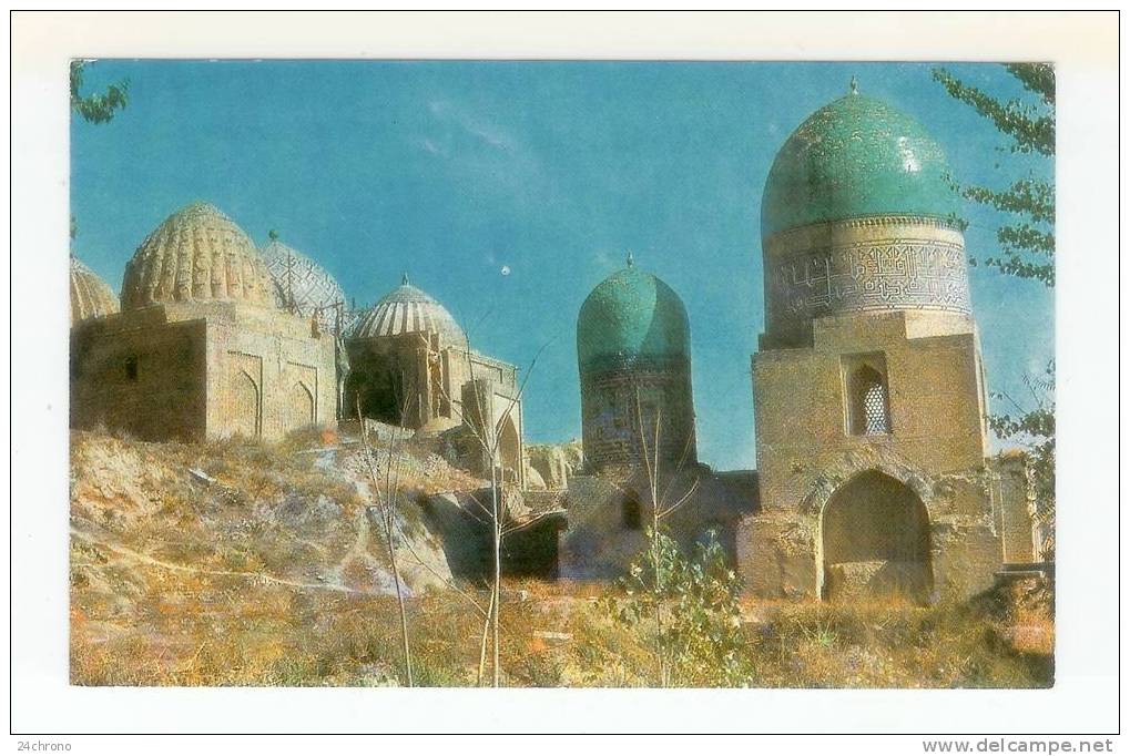 Ouzbekistan: Samarkand, Ensemble Chakhi Zinda (07-2639) - Oezbekistan