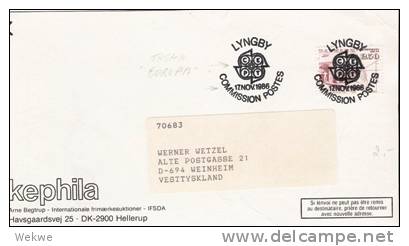 Dk-M017/  DÄNEMARK -  Thema EUROPA 1986 - Briefe U. Dokumente