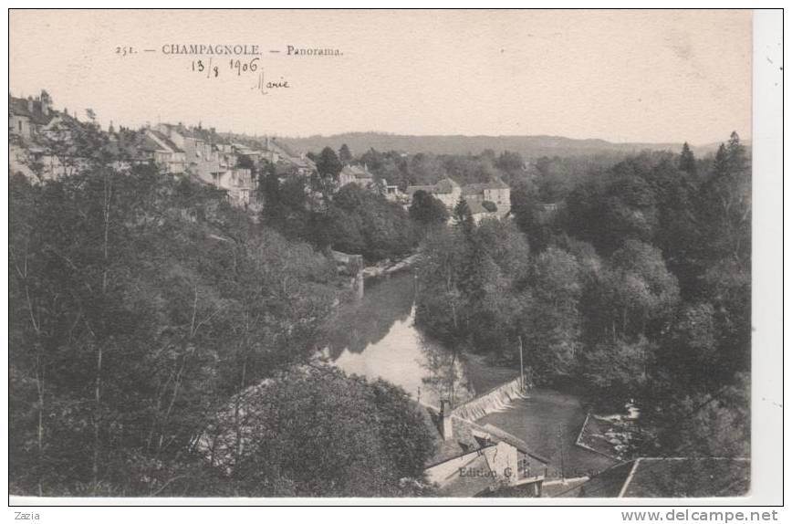 39.024/ CHAMPAGNOLE - Panorama - Champagnole