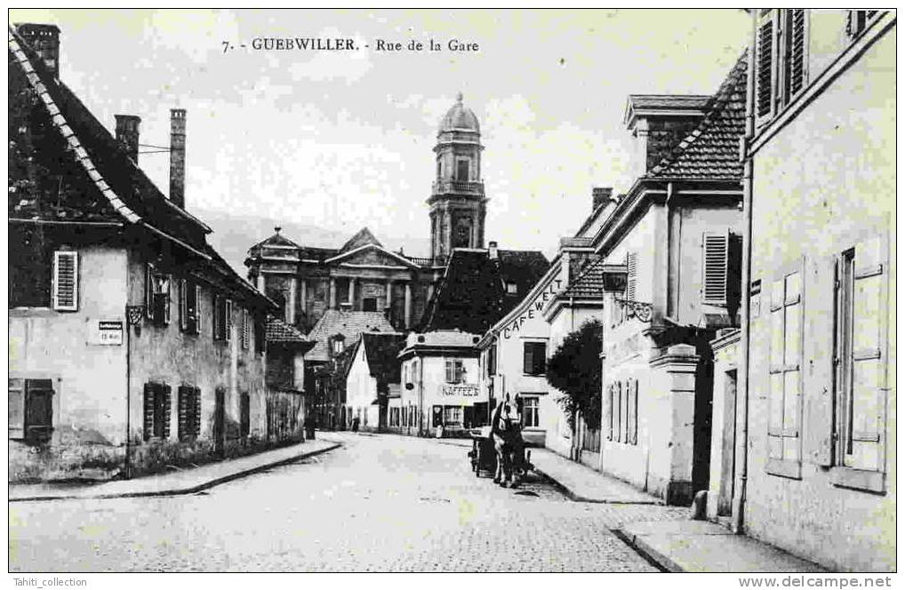 GUEBWILLER - Rue De La Gare - Guebwiller
