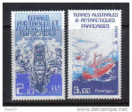 G1136 - TERRE AUSTRALI E ANTARTICHE FRANCESI - TAAF : N. 120/121   *** - Unused Stamps