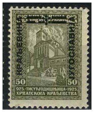 PIA - YUG - 1931 - Francobollo Precedente Soprastampato - (Un 222) - Used Stamps