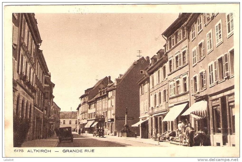 ALTKRICHT  GRANDE RUE - Altkirch