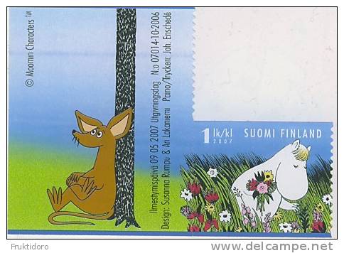 Finland Mi 1857 * * Moomin - Summer In Moominland - 2007 - Ongebruikt
