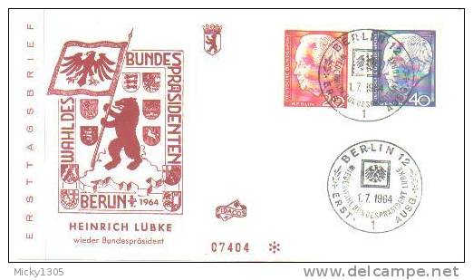 Germany / Berlin - FDC Mi-Nr 234/235 (U127)- - 1948-1970