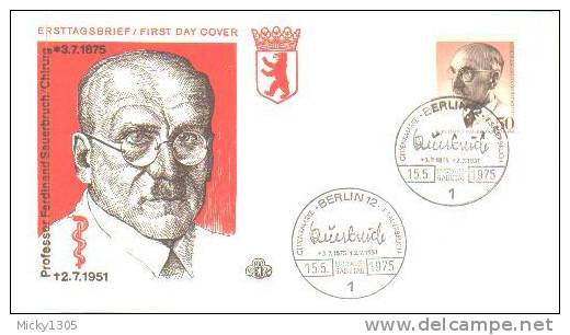 Germany / Berlin - FDC Mi-Nr 492 (U144)- - 1971-1980