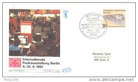 Germany / Berlin - FDC Mi-Nr 649 (U151)- - 1971-1980