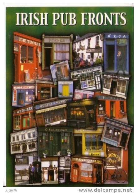 IRISH PUB FRONTS -  Vitrines -  Irlande - Shops