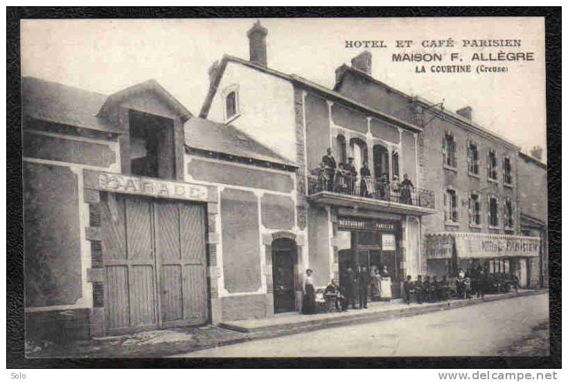 LA COURTINE - Hôtel Et Café Parisien - Maison F. ALLEGRE - La Courtine