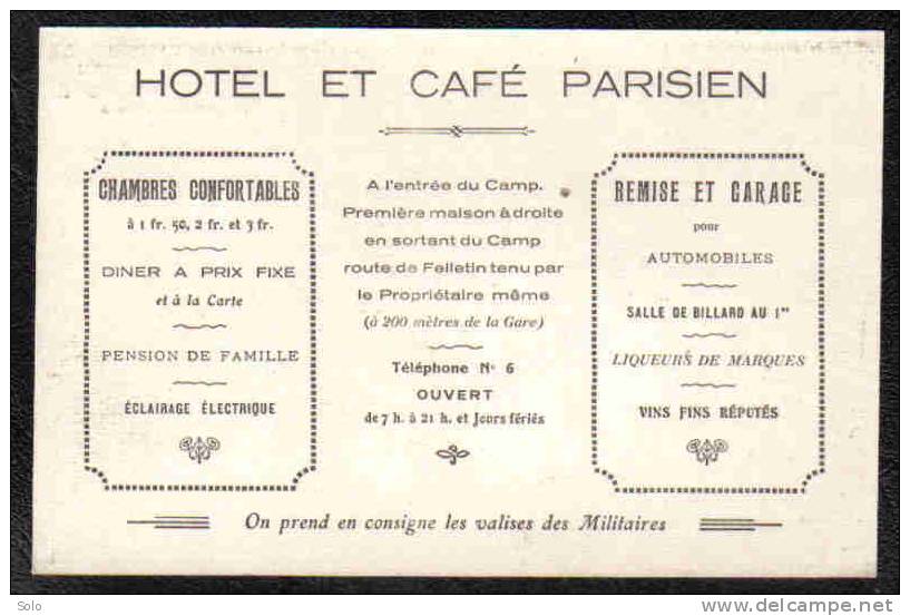 LA COURTINE - Hôtel Et Café Parisien - Maison F. ALLEGRE - La Courtine