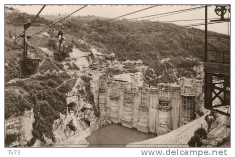 Cpc 338 - Barrage De GENISSIAT - Vu D'amont  (01 - Ain) - Pérouges