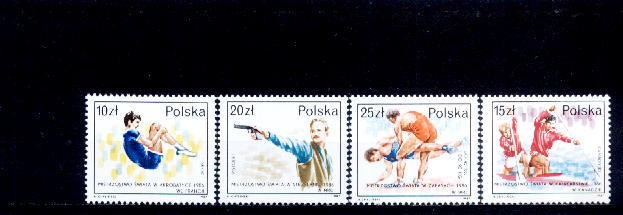 Pologne - Yv.no.2926/9 Neufs** - Nuevos