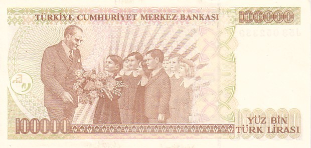 TURQUIE   100 000 Lirasi  Non Daté (1991)   Pick 205   ***** BILLET  NEUF ***** - Turquie