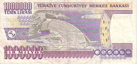 TURQUIE   1 000 000 Lira  Daté De 1970   Pick 209   *****QUALITE  VF +***** - Turquie