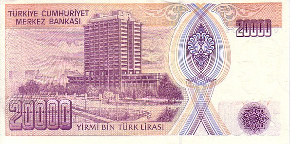 TURQUIE   20 000 Lira  Non Daté (1995)   Pick 202     ***** BILLET  NEUF ***** - Turquie