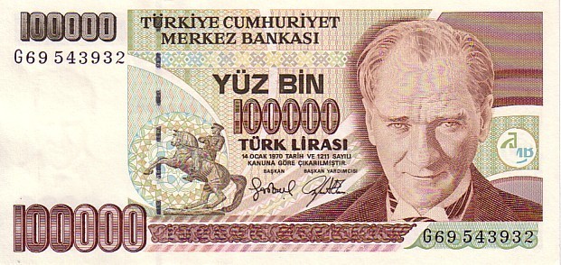 TURQUIE   100 000 Lira  Non Daté (1997)   Pick 206     ***** BILLET  NEUF ***** - Türkei