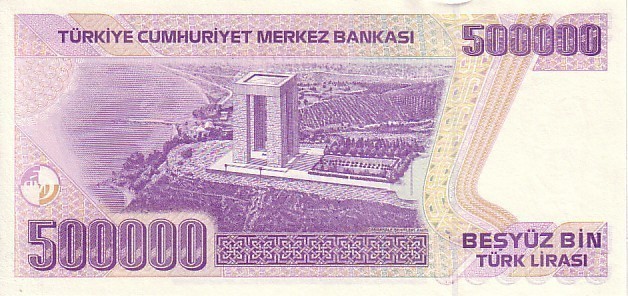 TURQUIE   500 000 Lira   Non Daté (1998)   Pick 212     ***** BILLET  NEUF ***** - Turchia