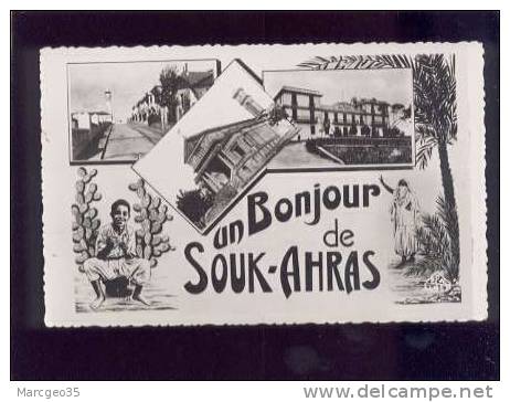 19443 Un Bonjour De Souk Ahras édit.photo Africaines N° 7 Belle Cpsm - Souk Ahras