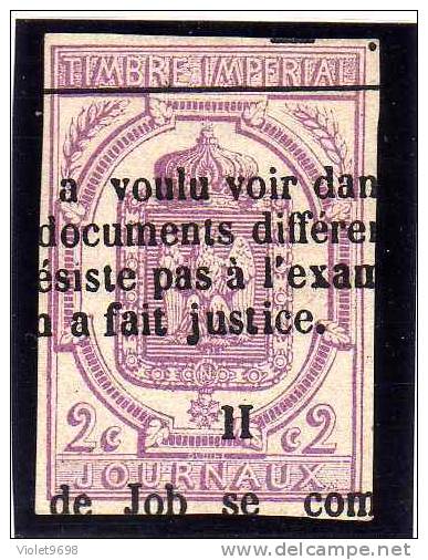 FRANCE: JOURNAUX N° 1° - Periódicos