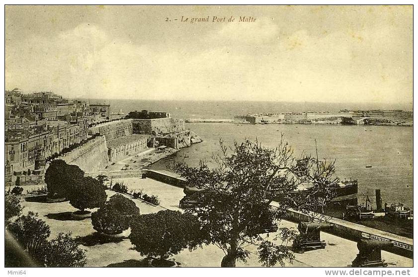 MALTE --  LE GRAND PORT DE MALTE -- - Malte