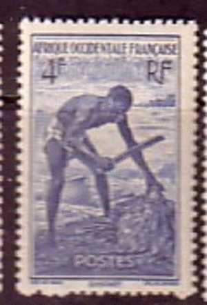 M4177 - COLONIES FRANCAISES AOF Yv N°36 ** - Unused Stamps