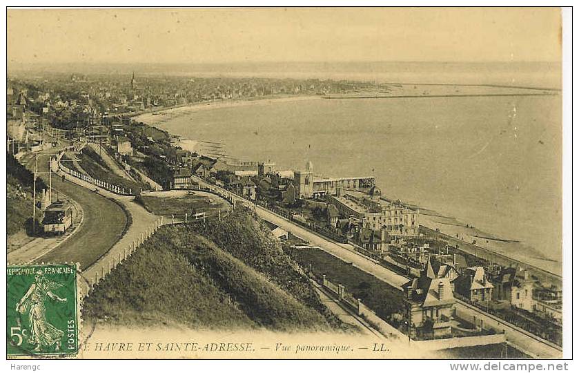 LE HAVRE Et Sainte Adresse Vue Panoramique - Cap De La Hève