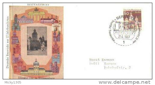 Germany / Berlin - FDC Mi-Nr 280 (U164)- - 1948-1970