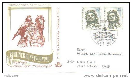 Germany / Berlin - FDC Mi-Nr 304 (U166)- - 1948-1970