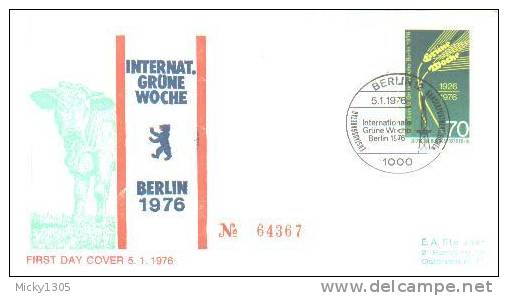 Germany / Berlin - FDC Mi-Nr 516 (U183)- - 1971-1980